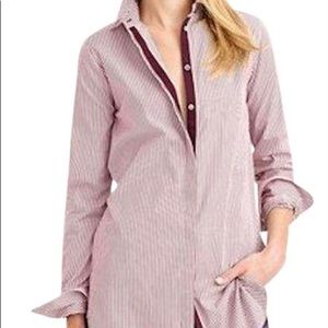 JCrew Endless striped button down